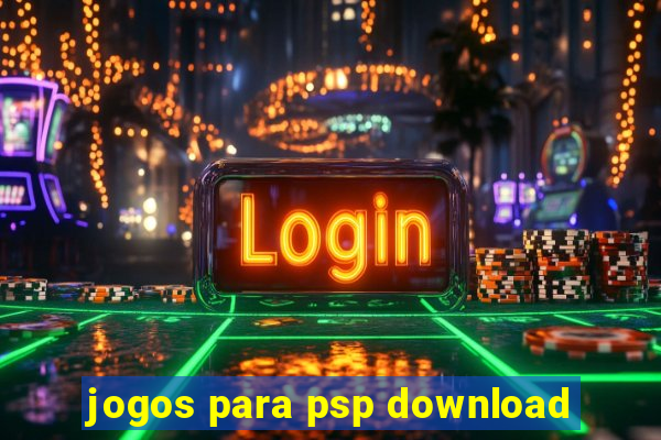 jogos para psp download